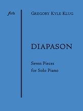 Diapason piano sheet music cover